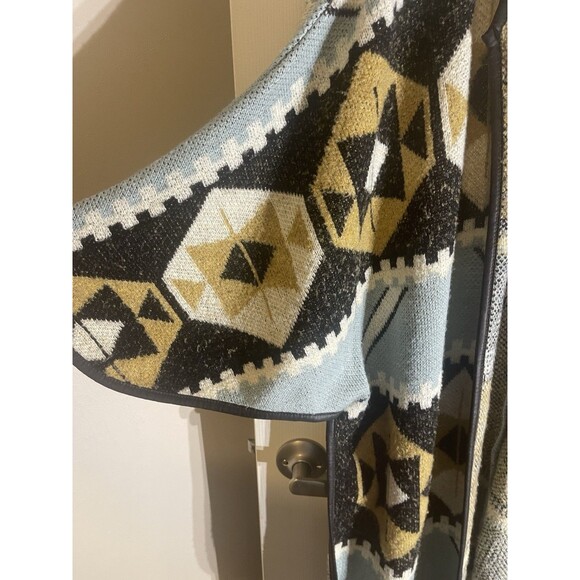H&M AZTEC PRINT WOMENS LONG CARDIGAN SIZE SMALL - Picture 2 of 10